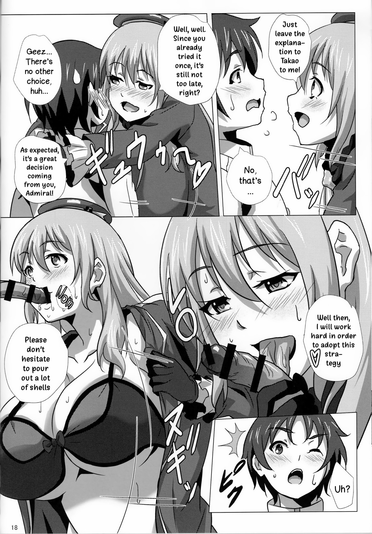 Hentai Manga Comic-Atago and the Nursing Expedition-Read-17